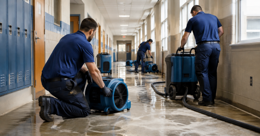 What Killeen Schools Need to Know About Emergency Water Damage Response