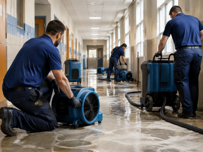 What Killeen Schools Need to Know About Emergency Water Damage Response